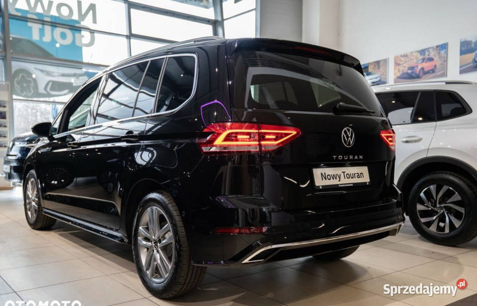 Volkswagen Touran 2024r 1wł bezwypadkowy serwis nieuszkodzony śląskie Częstochowa