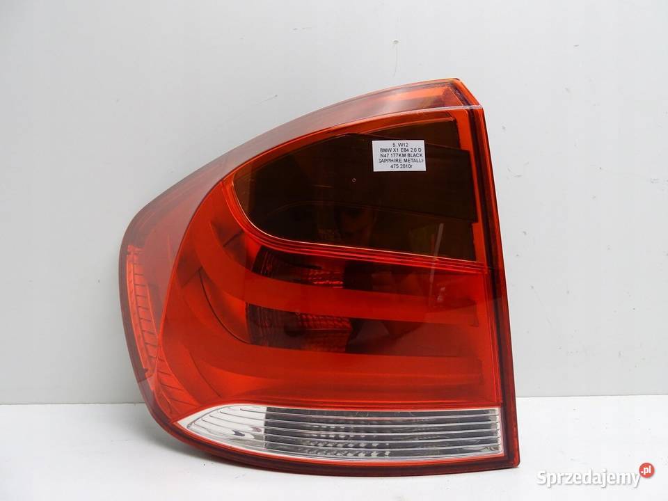 LAMPA LEWY TYŁ LEWA TYLNA 2992477 BMW X1 E84 osobowe
