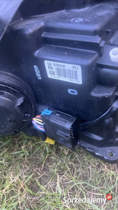 Lampa kompletna opel mokka xprzod prawy osobowe Margonin