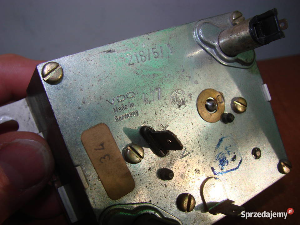 VDO QuarzZeit stary zegar samochodowy Pruszcz Gdański