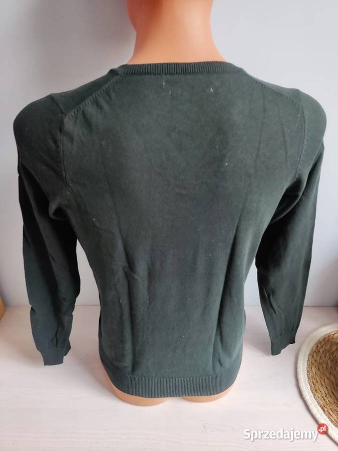 Sweter Polo Club zielony Głuchołazy