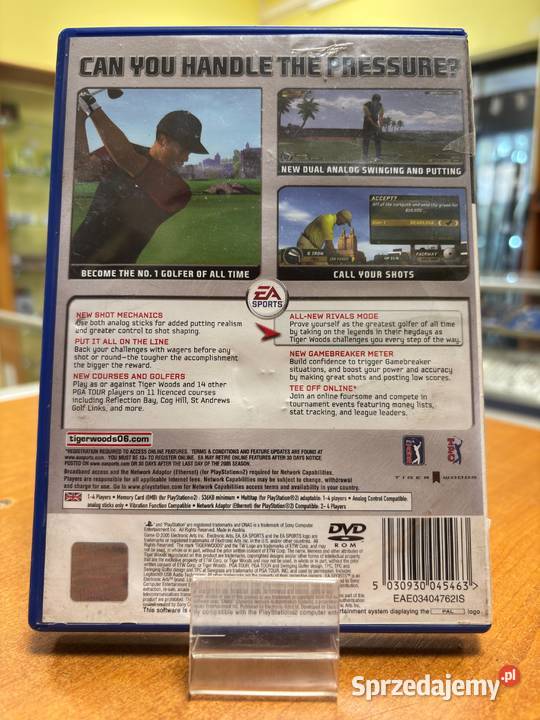 Tiger Woods PGA Tour 06 2 PlayStation 2 Komplet