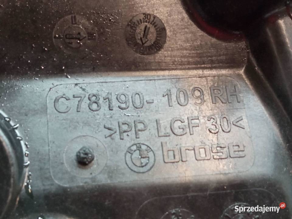 MECHANIZM SZYBY PRAWY TYŁ KOMBI 7432236 5A5C898 sprzedam