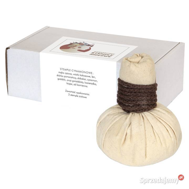 Ajurwedyjskie Duże Stemple Ziołowe Cynamonowe 2 Usługi Poznań
