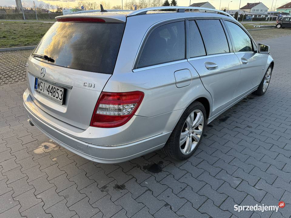 Mercedes 2010 C klasa W204 kombi 4matic 4x4 elektryczne lusterka Klasa C Łomża