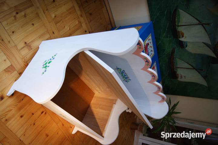 Ławka ze schowkiem ręcznie malowana Pozostałe Opole