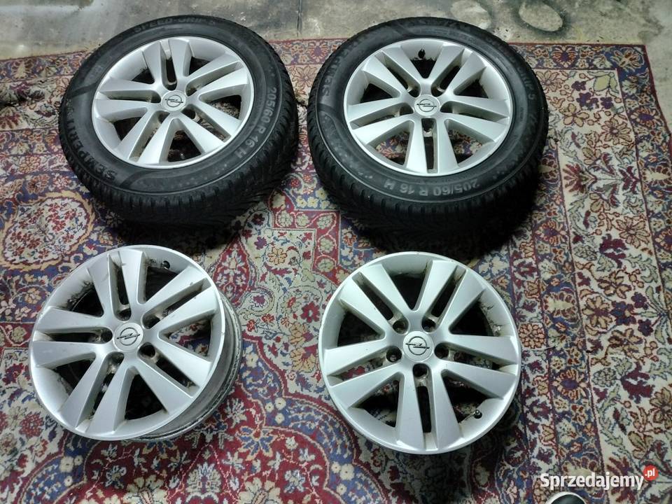 Felgi Opel 5x110 Astra h Vectra c 16 dolnośląskie Zbaków Górny