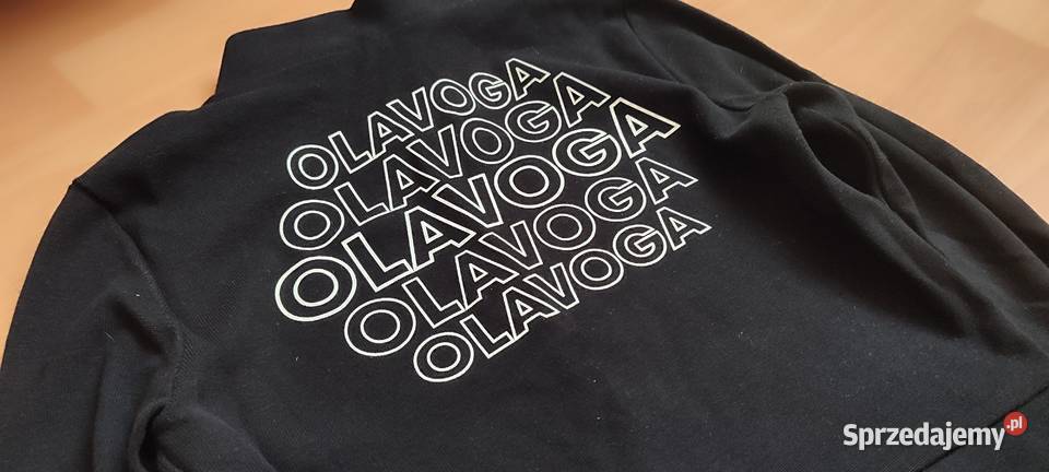 Komplet Rising Ola Voga prążek czarny czarny Połomia