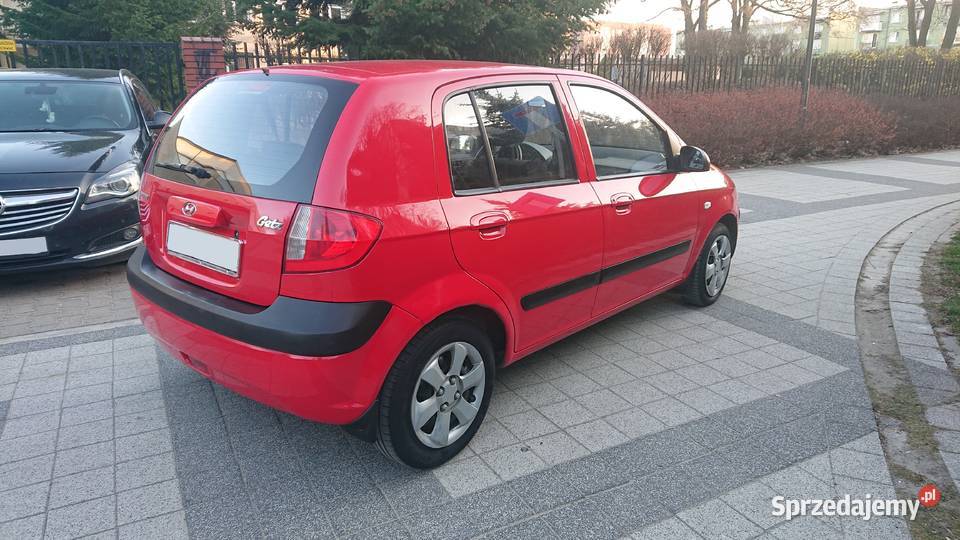 Hyundai Getz 11 MPI benzyna 66 2008r spalanie 5L Motoryzacja mazowieckie Wołomin