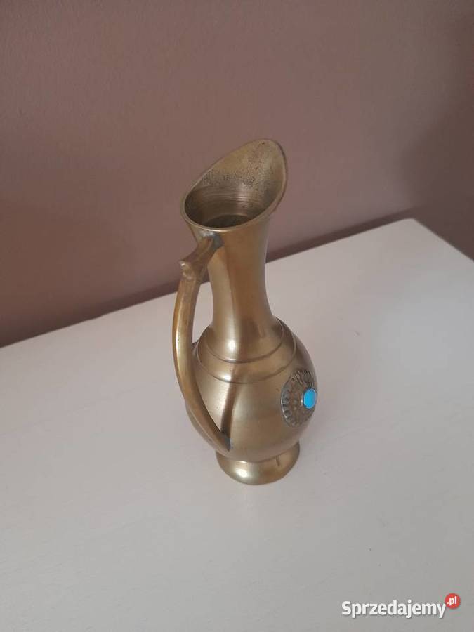 Dzbanuszek z mosiądzu Pozostałe wielkopolskie Koło