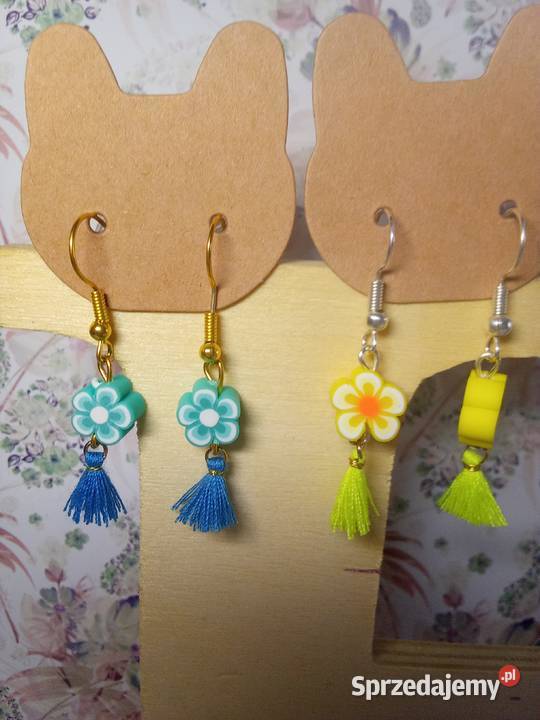 Sprzedam kolczyki własnoręcznie robione Rybnik sprzedam