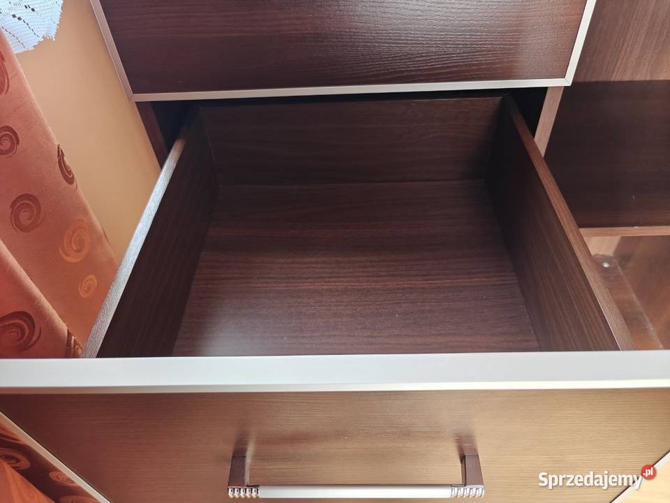 Komoda w stanie 4 szuflady i szafka Komody Mysłowice sprzedam