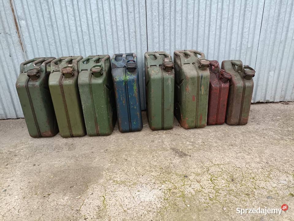 Kanistry Czechowo sprzedam