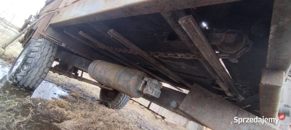 Rozrzutnik obornika 35t jednoosiowy