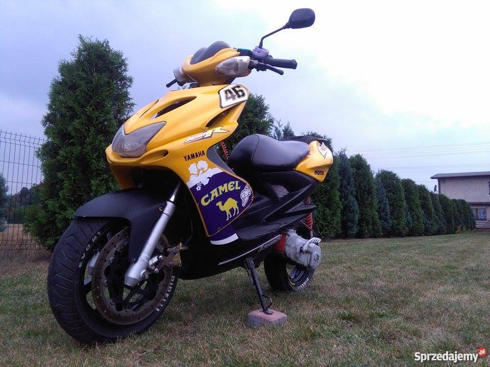 Yamaha Aerox Camel Yamaha Strzebiń