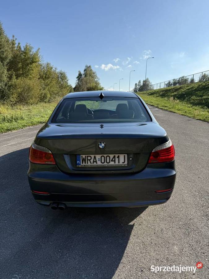 BMW e60 525d 197 Polift 2007 automat mazowieckie Warszawa