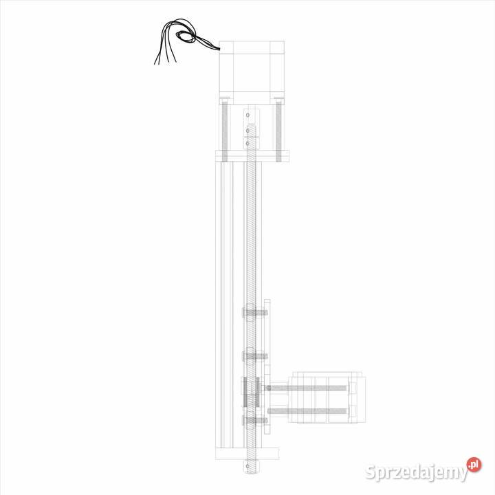 Prowadnica osi Z 250 mm DScnc25Z3A nowa wielkopolskie Śrem