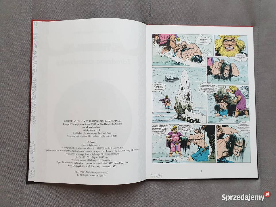 Thorgal Zdradzona Czarodziejka plus PLAKAT fantasy i s-f sprzedam