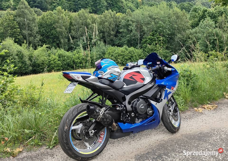 Suzuki GSXR 600 2017 przebieg 6000 Stan IDEALNY Świdnica