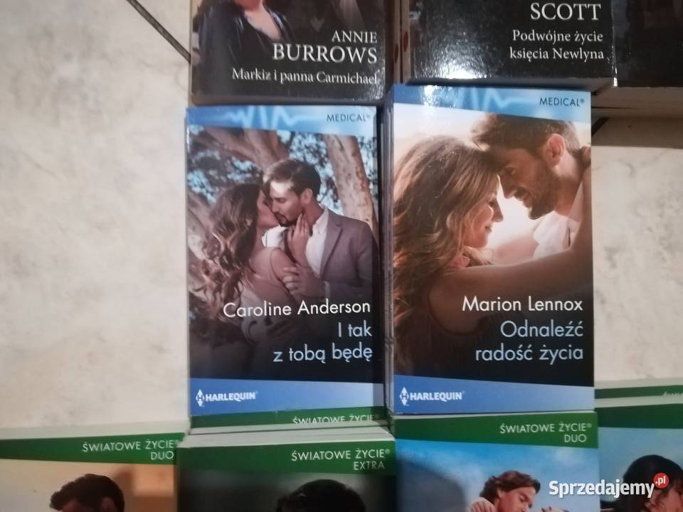 Książki Harlequin romanse różne numery Łódź