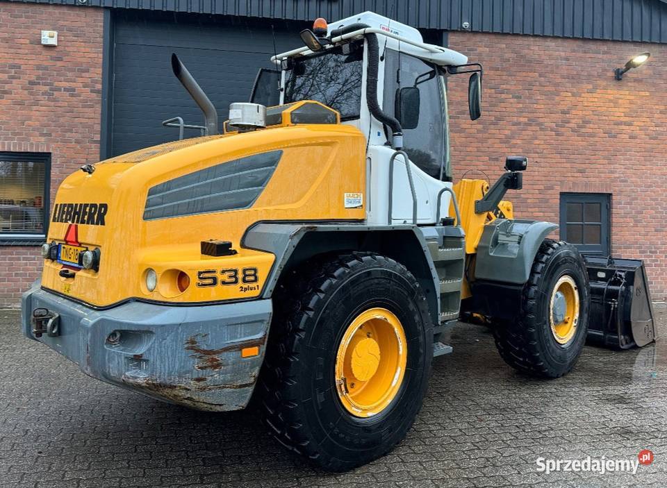 Liebherr 538 2plus1 ladowarka kolowa mazowieckie Warszawa
