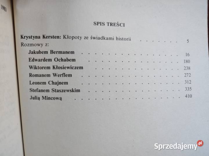 Oni autorstwa Teresa Torańska Rok wydania 0