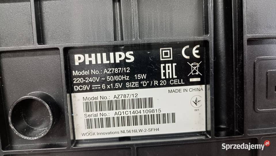 PHILIPS AZ787 Radioodtwarzacz przenośny Poznań sprzedam