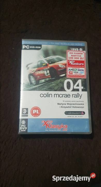 Gra komputerowa pc colin mcrae rally 04 Kielce