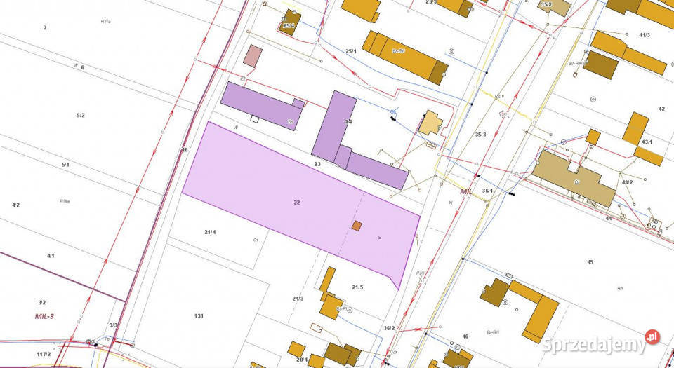 Ogłoszenie działka 5100m2 Milejowice
