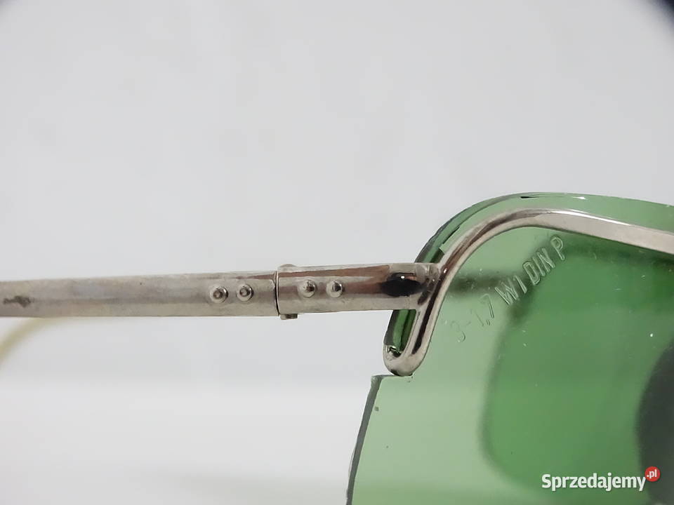 Oryginalne Gogle Hutnicze Vintage Sygnatura W lubelskie Biłgoraj