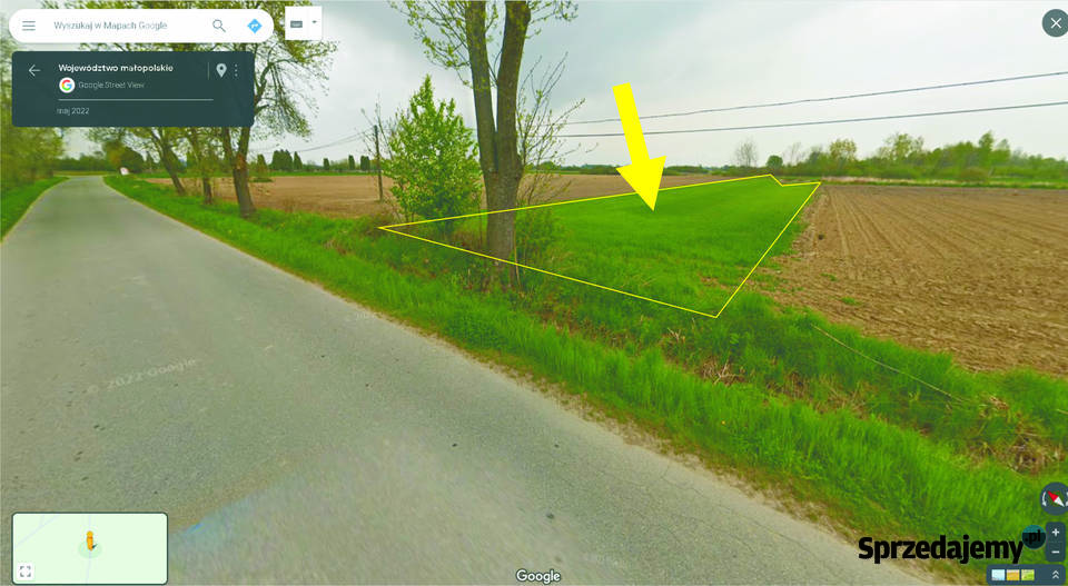 Wola Przemykowska 0247ha 18.5m małopolskie sprzedam