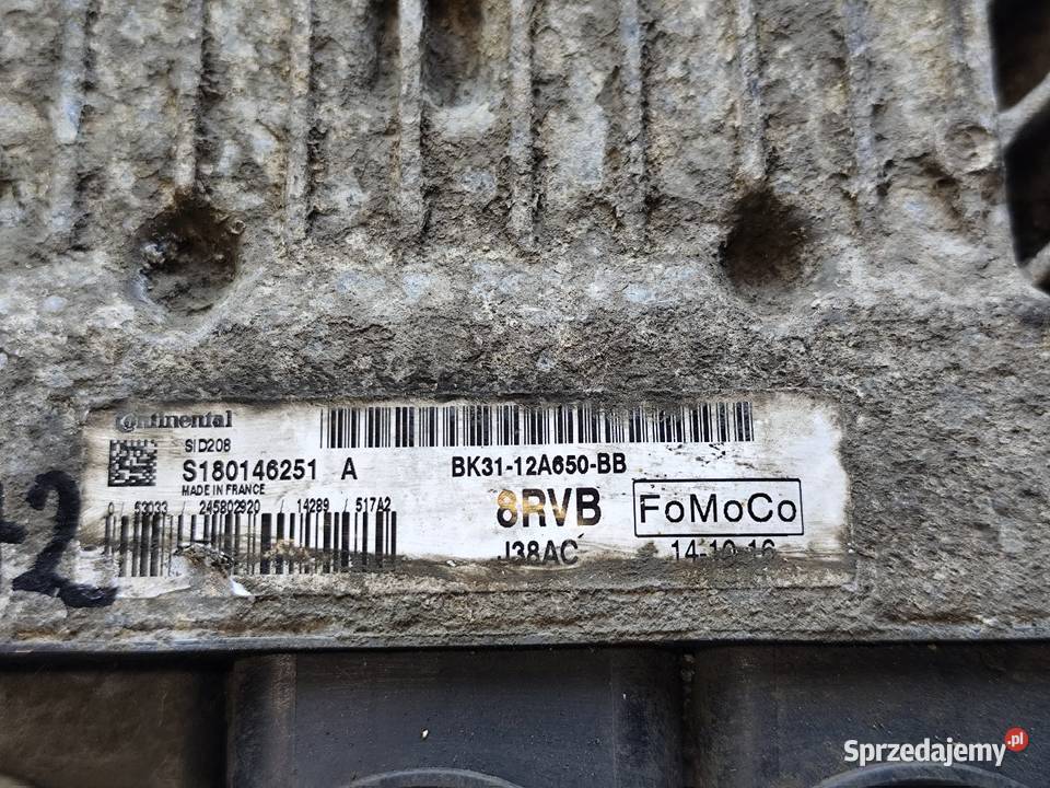 Ford Transit 22 Tdci Sterownik Komputer Silnika dostawcze Części samochodowe sprzedam