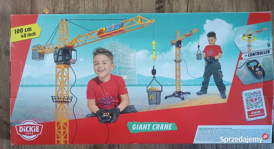 Zdalnie sterowany żuraw budowlany Dickie Toys Zdalnie sterowane małopolskie Zbylitowska Góra