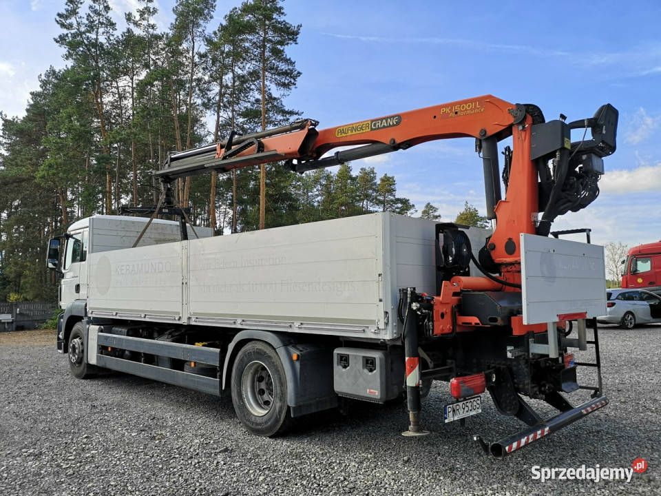 MAN TGS 18360 Skrzynia HDS PALFINGER Rotator Samochody ciężarowe