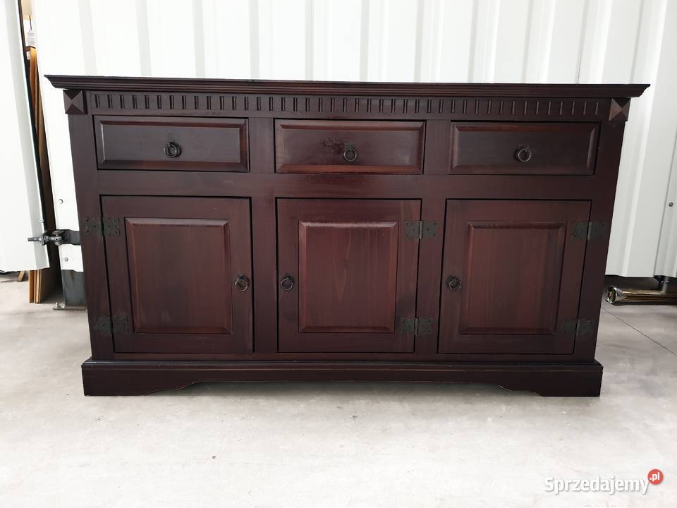 Piękna masywna komoda kolonialna wykonana z Komody Gdańsk