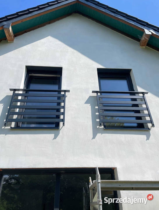 Alu Balustrada malowana proszkowo balustrady śląskie Dąbrowa Górnicza