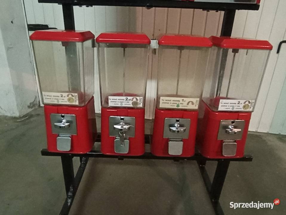 Automat sprzedający zabawki pamiątki w kapsułach Pozostałe Kołobrzeg sprzedam