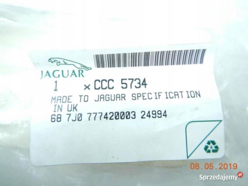 WĄŻ RURA WODY JAGUAR XJ6 XJ12 40 CCC5734