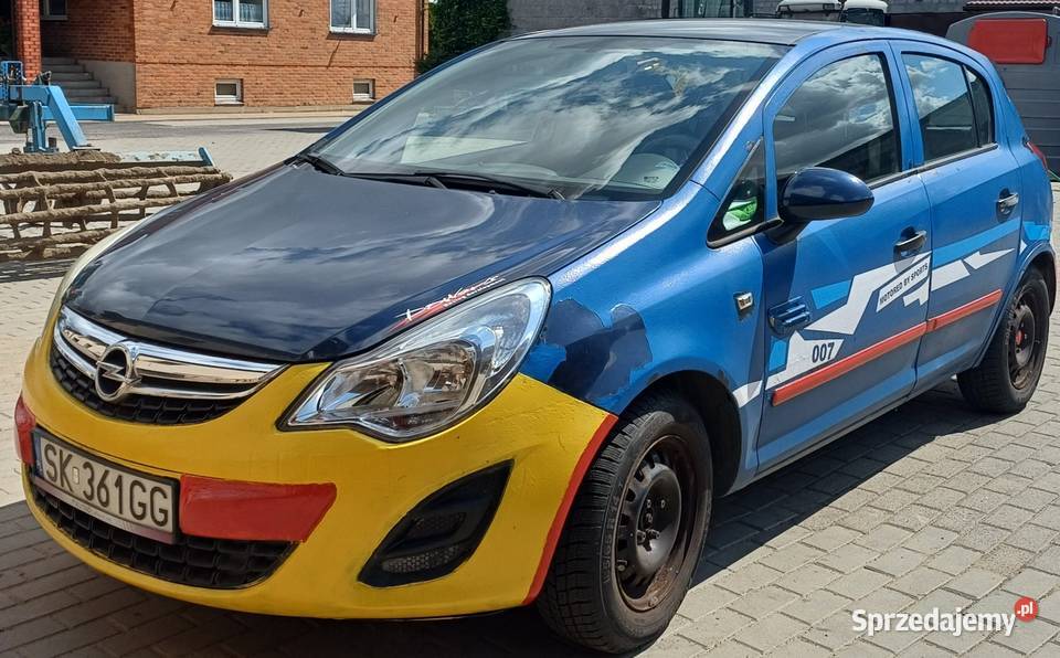 Opel 2012r Corsa 12 16V 86 isofix łódzkie