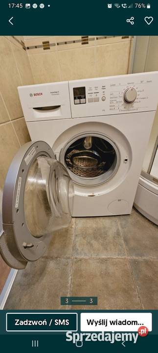 Pralka Bosch Slim AGD sprzedam