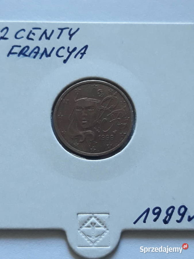 2 Eurocenty Francja 19992005 r Antyki, Sztuka, Kolekcje Konin sprzedam
