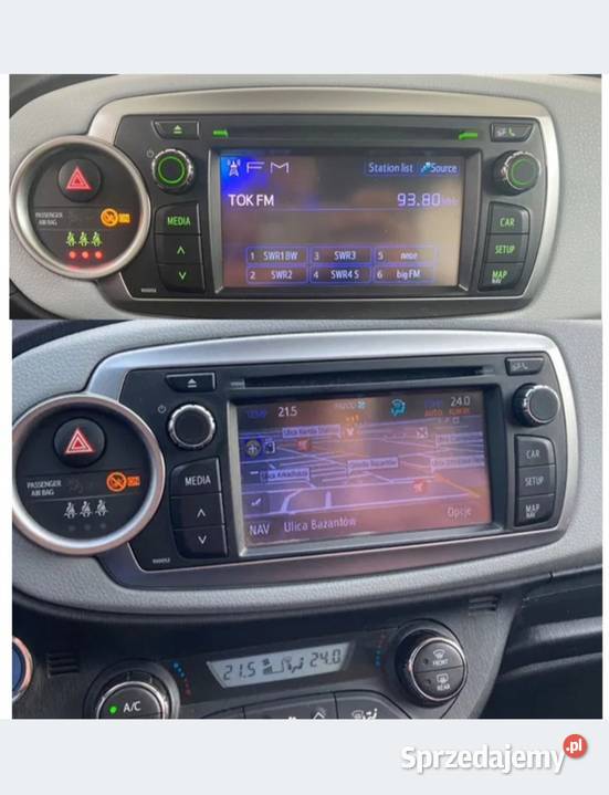 Mapy Toyota 2024 Auris Avensis Yaris Prius RAV 4 łódzkie Aleksandrów Łódzki