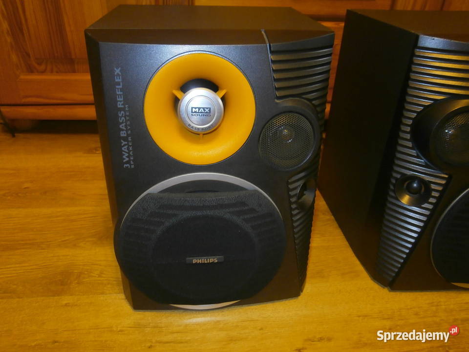 Kolumny PHILIPS FWBC50501 sprawne ładne Słuchawki i głośniki łódzkie