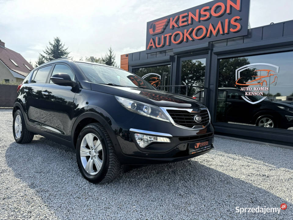 Kia Sportage HAK LED Klima Navi Temp 4x Grzane wspomaganie kierownicy Bydgoszcz