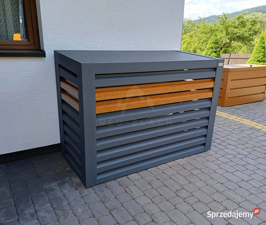 Osłona klimatyzatora pompy ciepła 130x50x110 Przasnysz sprzedam
