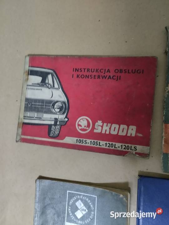 Instrukcja obsługi Trabanta i Skody Ostrowiec Świętokrzyski
