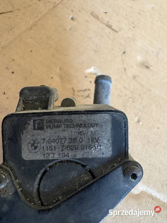 Dodatkowa pompa wody Bmw 5 f10 f11 osobowe Buk