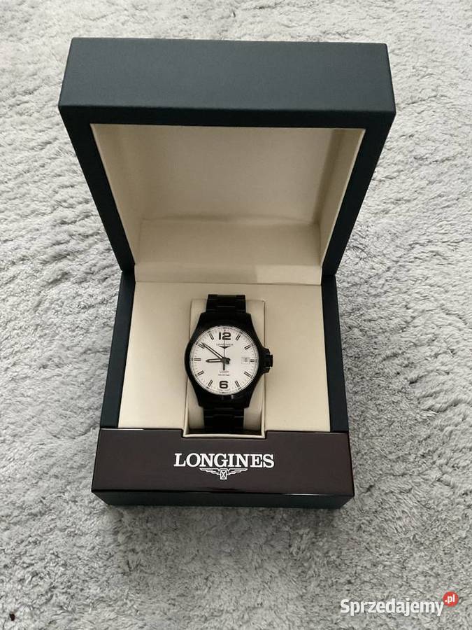 Longines VHP 43mm czarny Zegarki Częstochowa