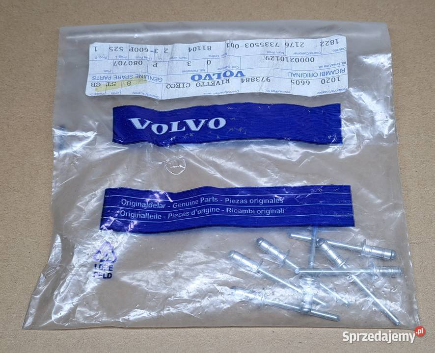 NIT SILNIKA SZYBY ORYGINAŁ VOLVO C30 C70 V50 S40 Pozostałe Mielęcin