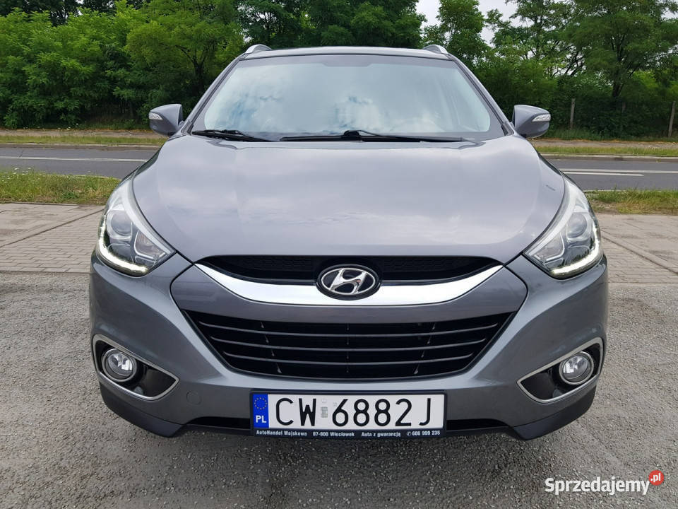 Hyundai ix35 17 CRDi Klimatronik LEDy kujawsko-pomorskie Włocławek